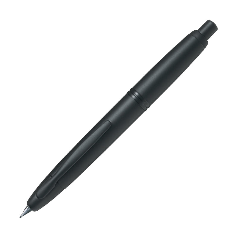 Pilot Capless Fountain Pen - Black Matte - 18k Gold - Fine Nib - - Fountain Pens - Bunbougu