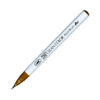 Kuretake Zig Clean Color Real Watercolour Brush Pen - Brown Colour Range - - Brush Pens - Bunbougu