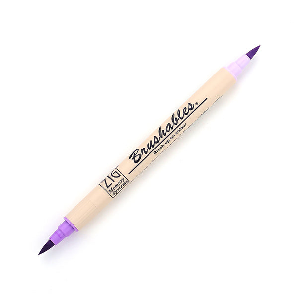Kuretake Zig Brushables Brush Marker Pen  - 24 Colours -  - Brush Pens - Bunbougu