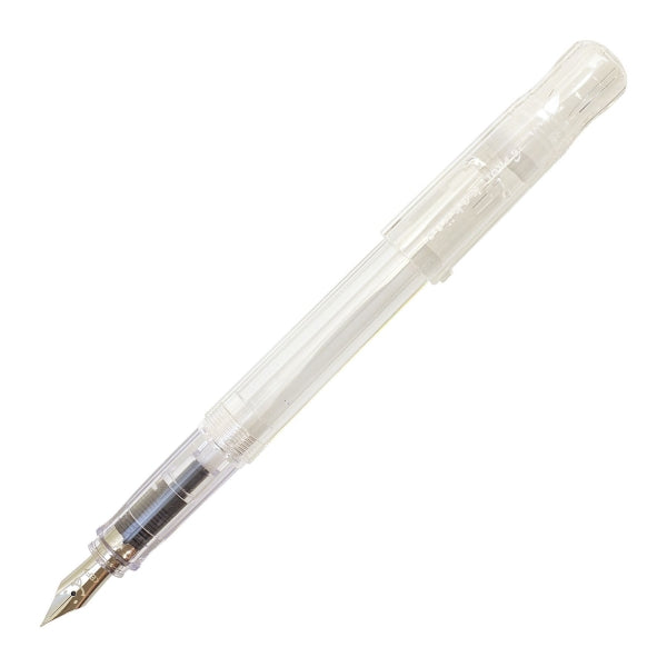 Pilot Kakuno Smiley Face Fountain Pen - Clear Body - Extra-Fine - Fountain Pens - Bunbougu