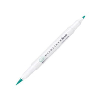 Zebra Mildliner Double-Sided Brush Pen - Fine Bullet Tip/Brush Tip -  - Brush Pens - Bunbougu