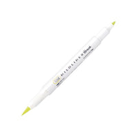 Zebra Mildliner Double-Sided Brush Pen - Fine Bullet Tip/Brush Tip -  - Brush Pens - Bunbougu