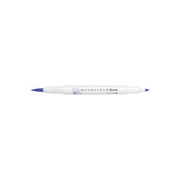 Zebra Mildliner Double-Sided Brush Pen - Fine Bullet Tip/Brush Tip - Mild Lavender - New Colour - Brush Pens - Bunbougu